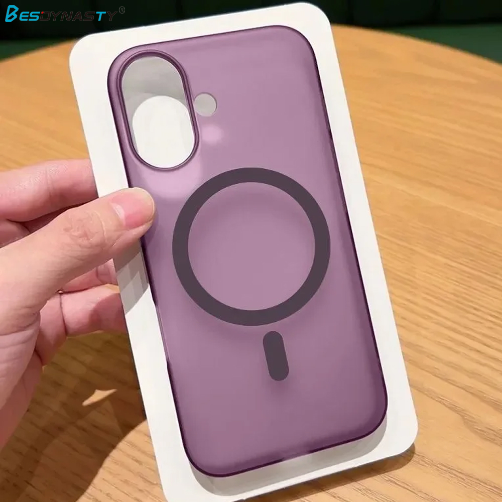 Matte Hard Pc Back Case - Ultra-thin Hard Matte Magnetic CaseสําหรับiPhone 16E