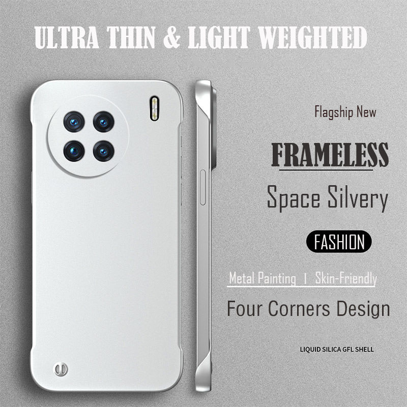 Ultra Thin Frameless Phone Cover - พื้นผิวโลหะภาพวาด Ultra บาง Frameless เคสโทรศัพท์สําหรับ OnePlus