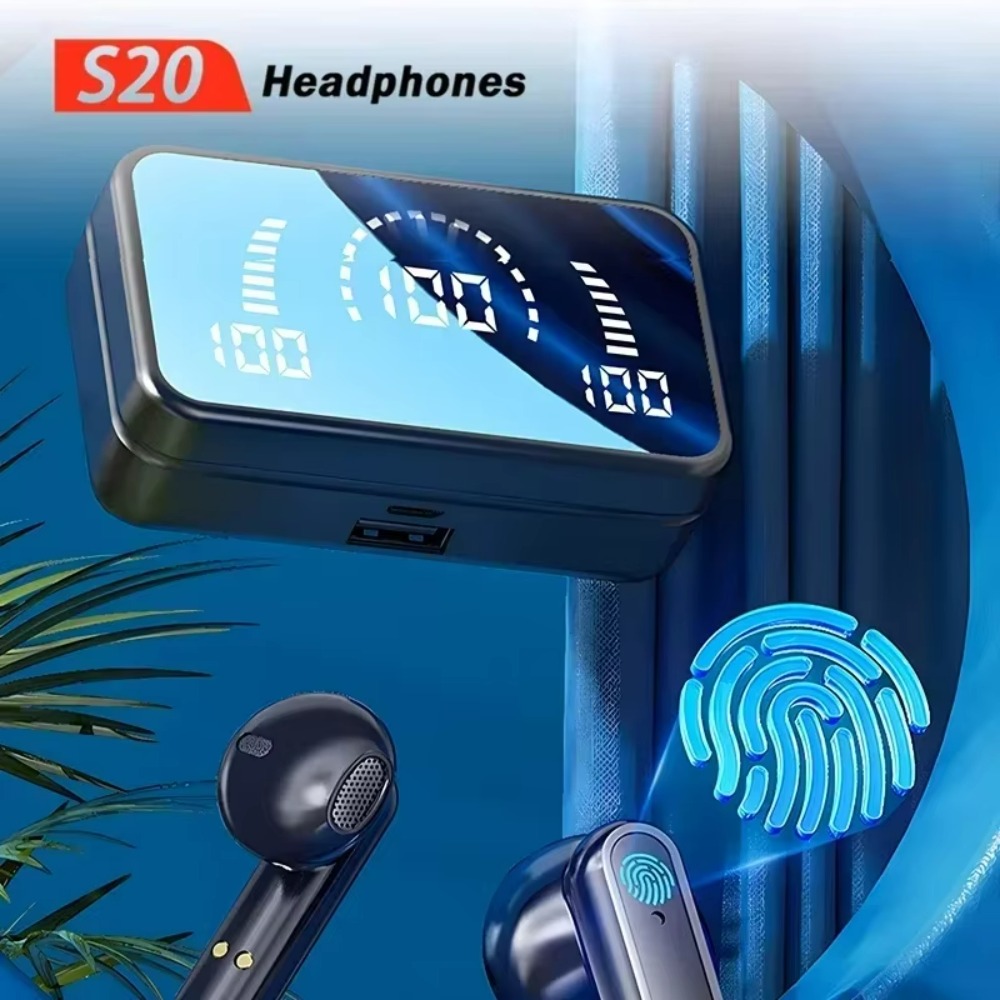 หูฟังไร้สายบลูทูธ QCY TWS S20  - Phone Cases บทวิจารณ์และราคา
