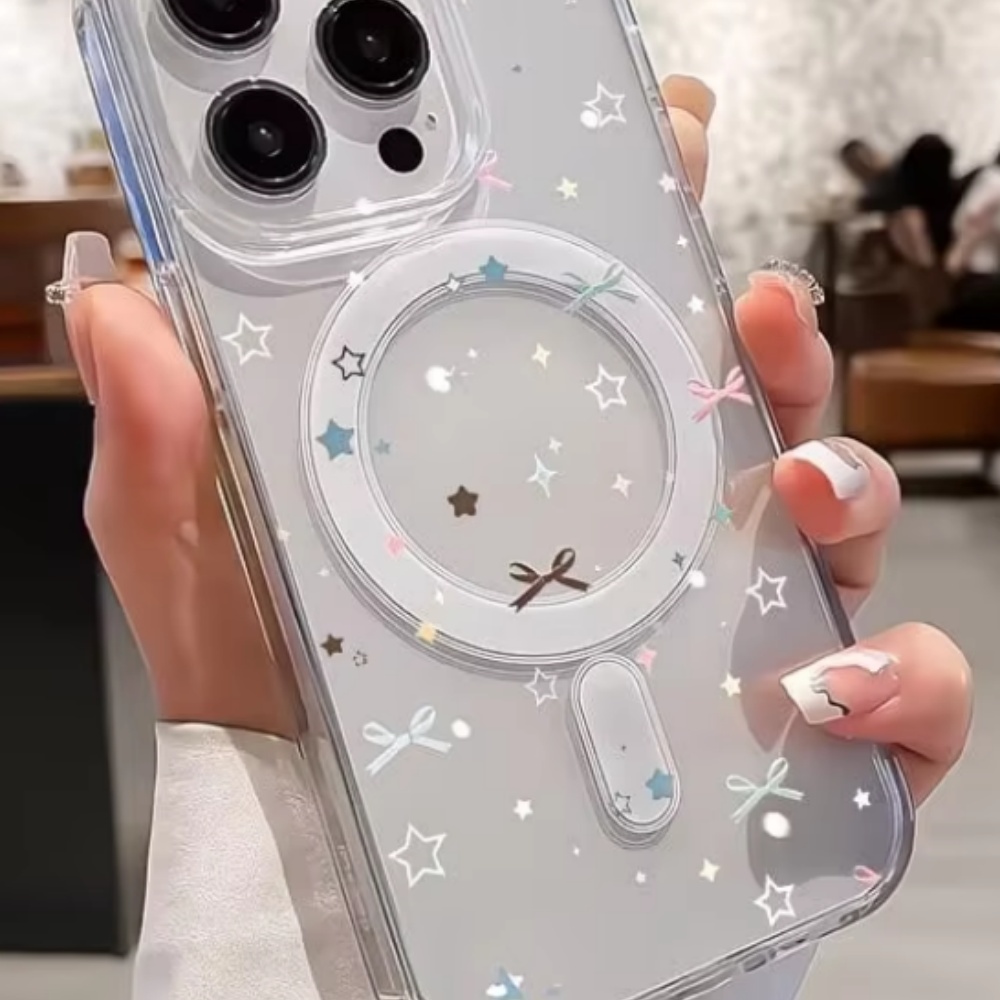 เคสโทรศัพท์ใสลายดาวโบว์ สำหรับ - Clear Shockproof Bumper Case บทวิจารณ์และราคา