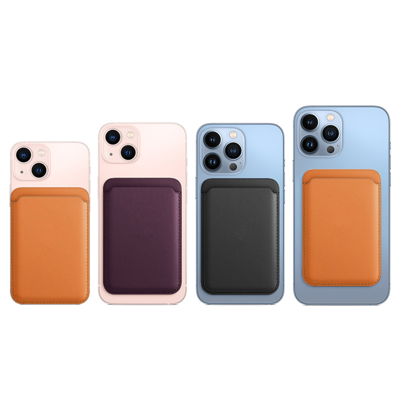 กระเป๋าใส่บัตรหนังสำหรับโทรศัพ - Leather Wallet Card Holder Phone Cover บทวิจารณ์และราคา