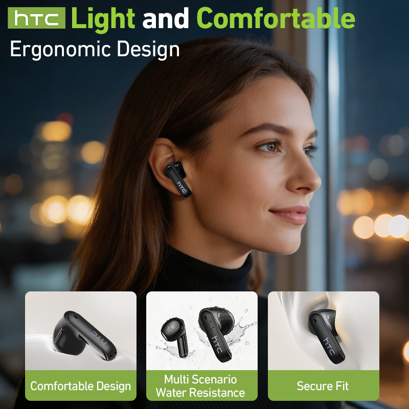 หูฟังไร้สาย HTC NE94 สำหรับเล่ - Earphones บทวิจารณ์และราคา