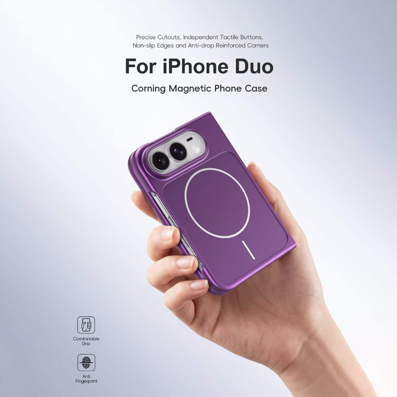 เคสโทรศัพท์ iPhone Duo แบบพับไ - Matte Hard Pc Back Case บทวิจารณ์และราคา