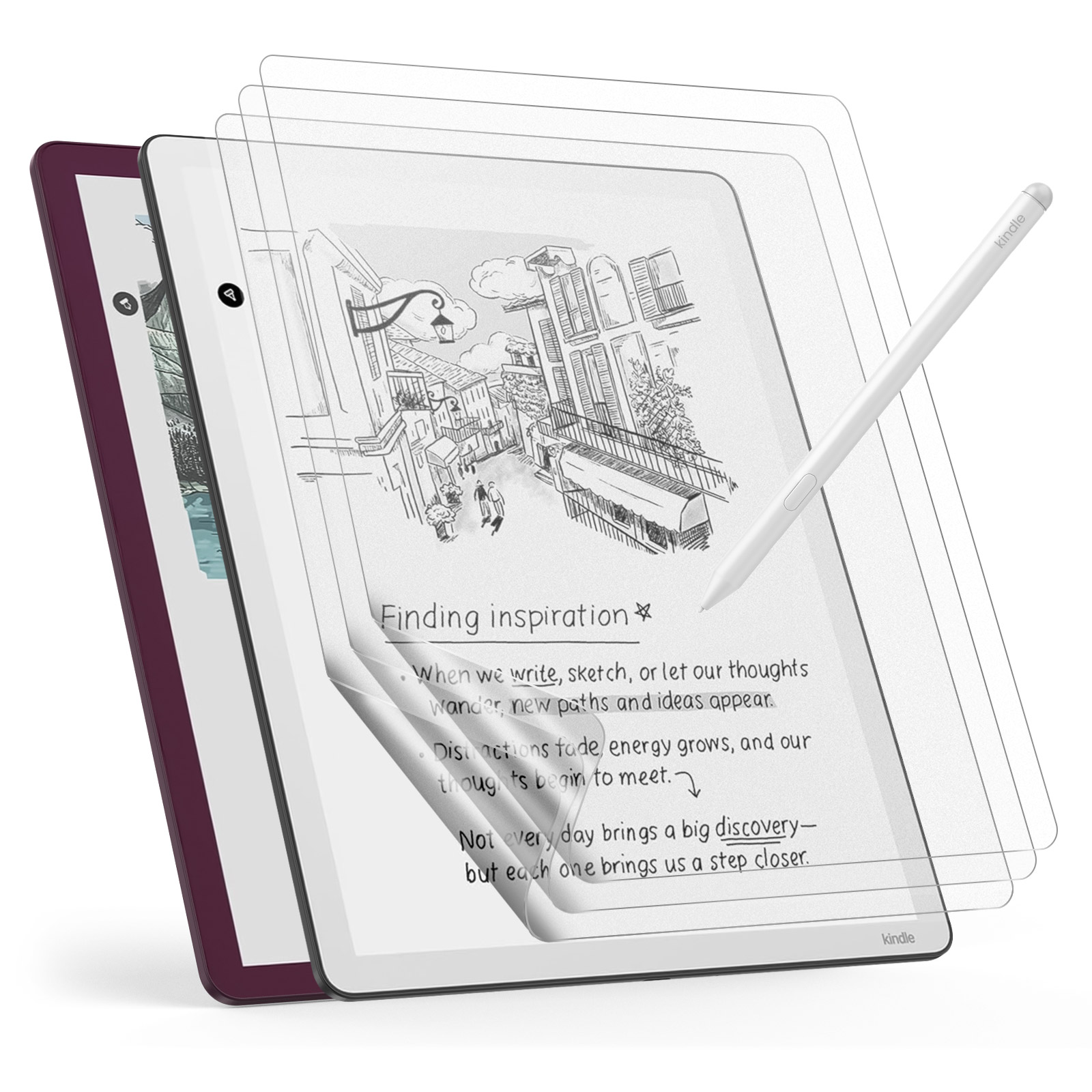 3 ชิ้นกระดาษฟีล ซีร์กิ้น โปรเท - Matte Anti Glare Screen Protector บทวิจารณ์และราคา