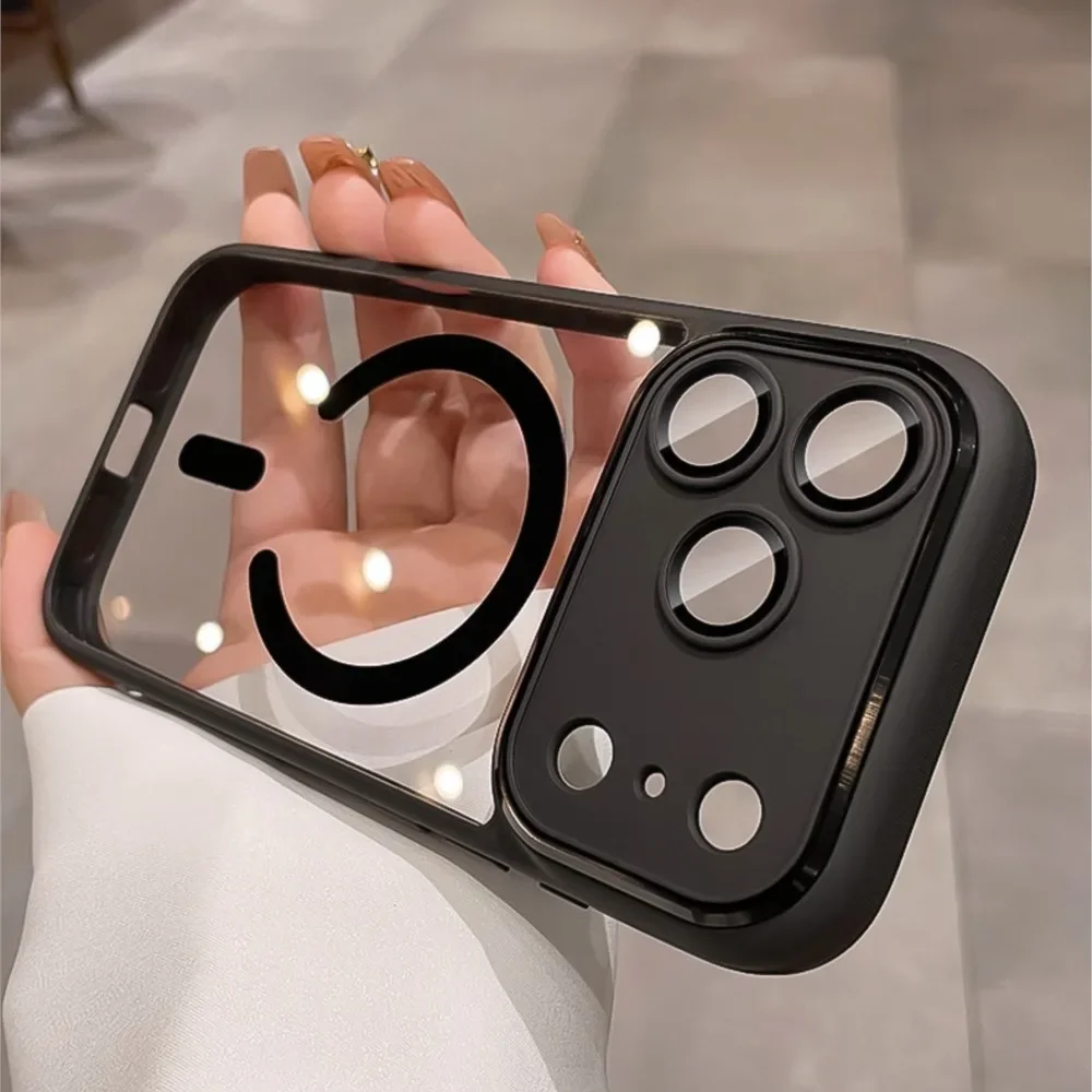 เคสกันกระแทกแบบใสแม่เหล็ก ดีไซ - Clear Shockproof Bumper Case บทวิจารณ์และราคา