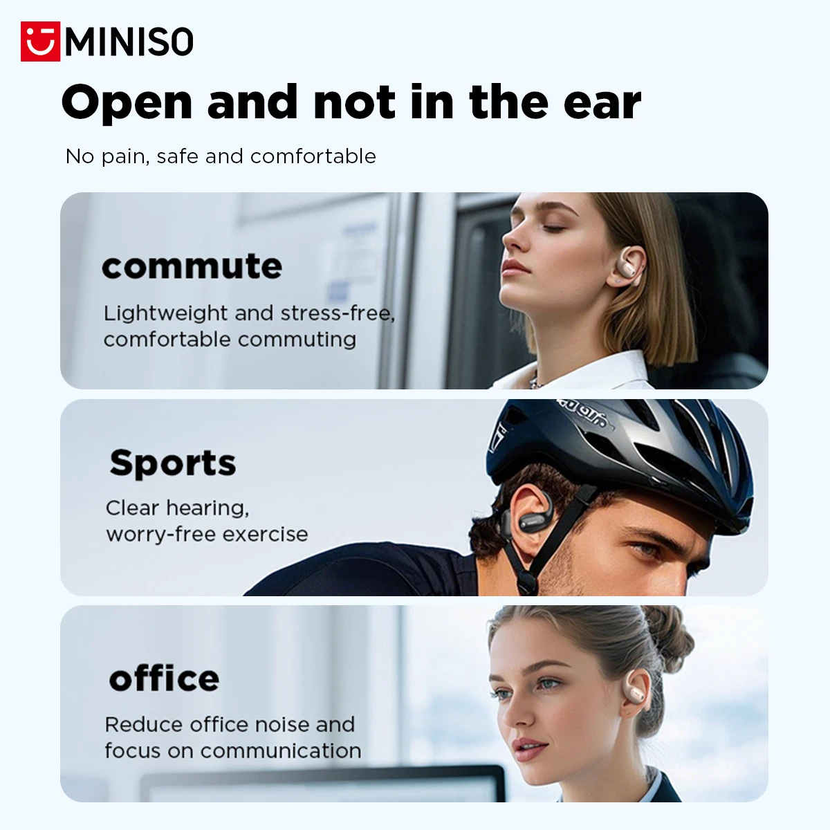 MINISO MS190 หูฟังแปลภาษาด้วยเ - Phone Cases บทวิจารณ์และราคา