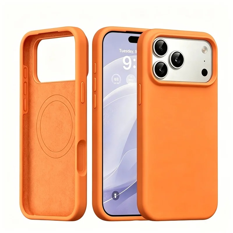 เคสซิลิโคนเหลวแม่เหล็กสำหรับ i - Liquid Silicone Magnetic Phone Case บทวิจารณ์และราคา
