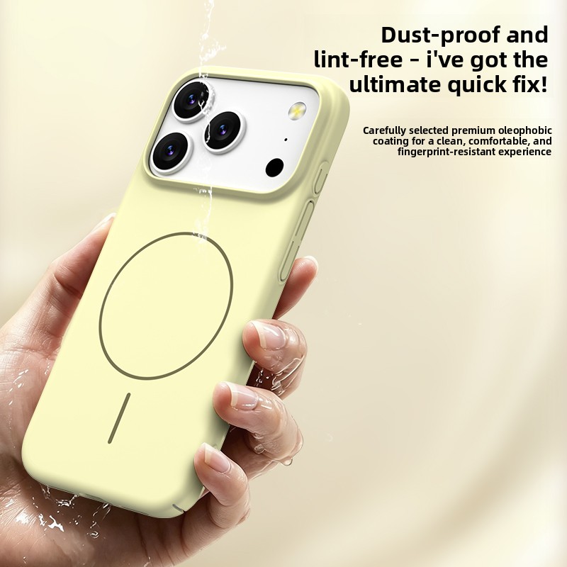 เคสโทรศัพท์ซิลิโคนเหลวเนื้อนุ่ - Liquid Silicone Magnetic Phone Case บทวิจารณ์และราคา