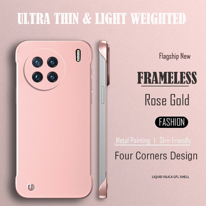 พื้นผิวโลหะภาพวาด Ultra บาง Fr - Ultra Thin Frameless Phone Cover บทวิจารณ์และราคา
