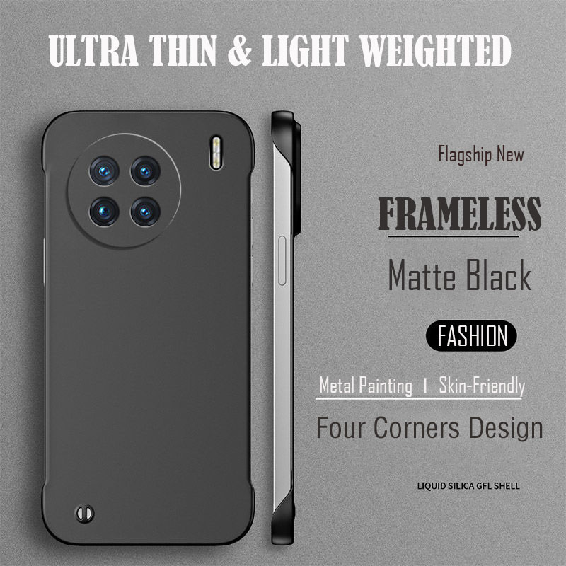 พื้นผิวโลหะภาพวาด Ultra บาง Fr - Ultra Thin Frameless Phone Cover บทวิจารณ์และราคา