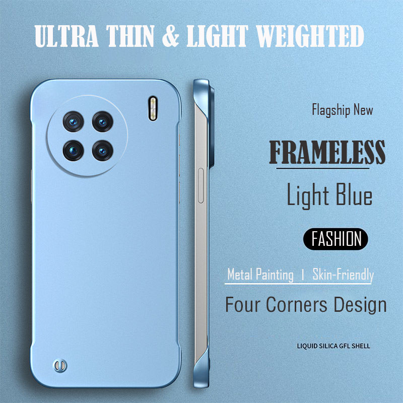 พื้นผิวโลหะภาพวาด Ultra บาง Fr - Ultra Thin Frameless Phone Cover บทวิจารณ์และราคา