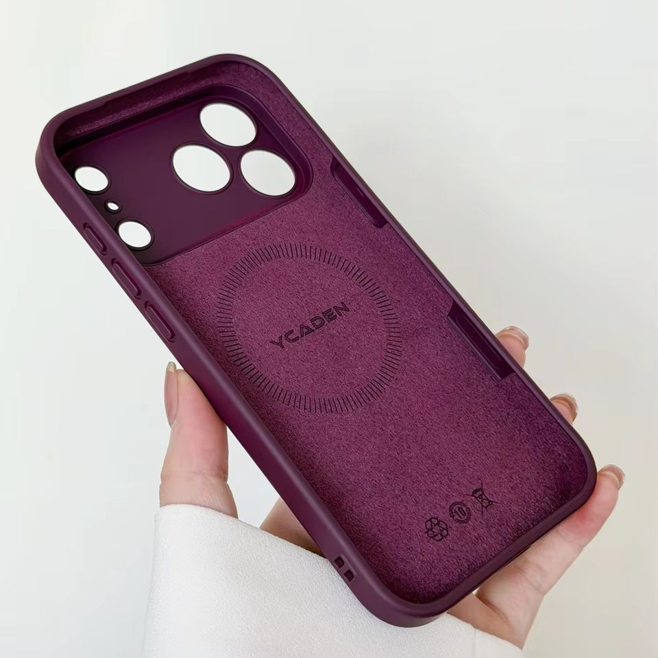 เคสแม่เหล็กซิลิโคนเหลวแท้ สำหร - Liquid Silicone Magnetic Phone Case บทวิจารณ์และราคา