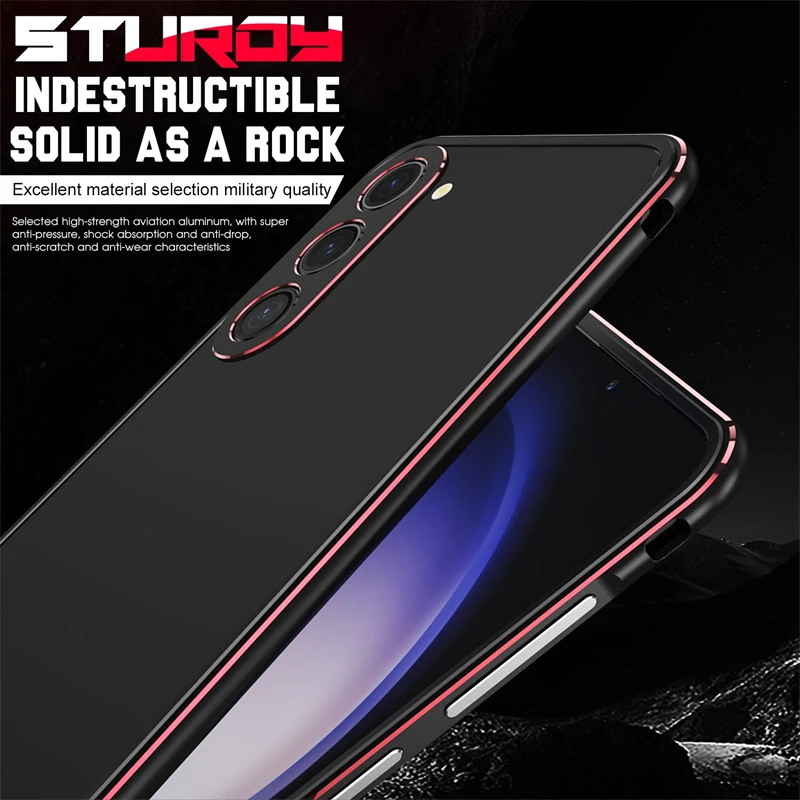 เคสกันกระแทกหรูหราพร้อมกรอบเลน - Metal Bumper Aluminum Frame Case บทวิจารณ์และราคา