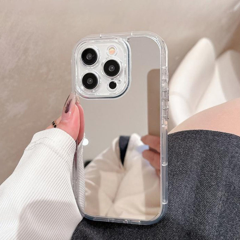 เคสกระจกแต่งหน้าอะคริลิกใสสำหร - Clear Shockproof Bumper Case บทวิจารณ์และราคา